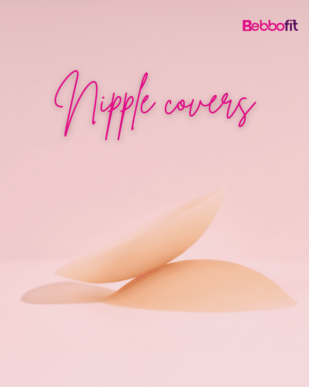 Reusable Silicone Nipple Cover for Women (1 Pair) | Invisible Soft Pasties | Skin-Friendly, Sweatproof & Breathable | Nude Color for Backless & Strapless Outfits