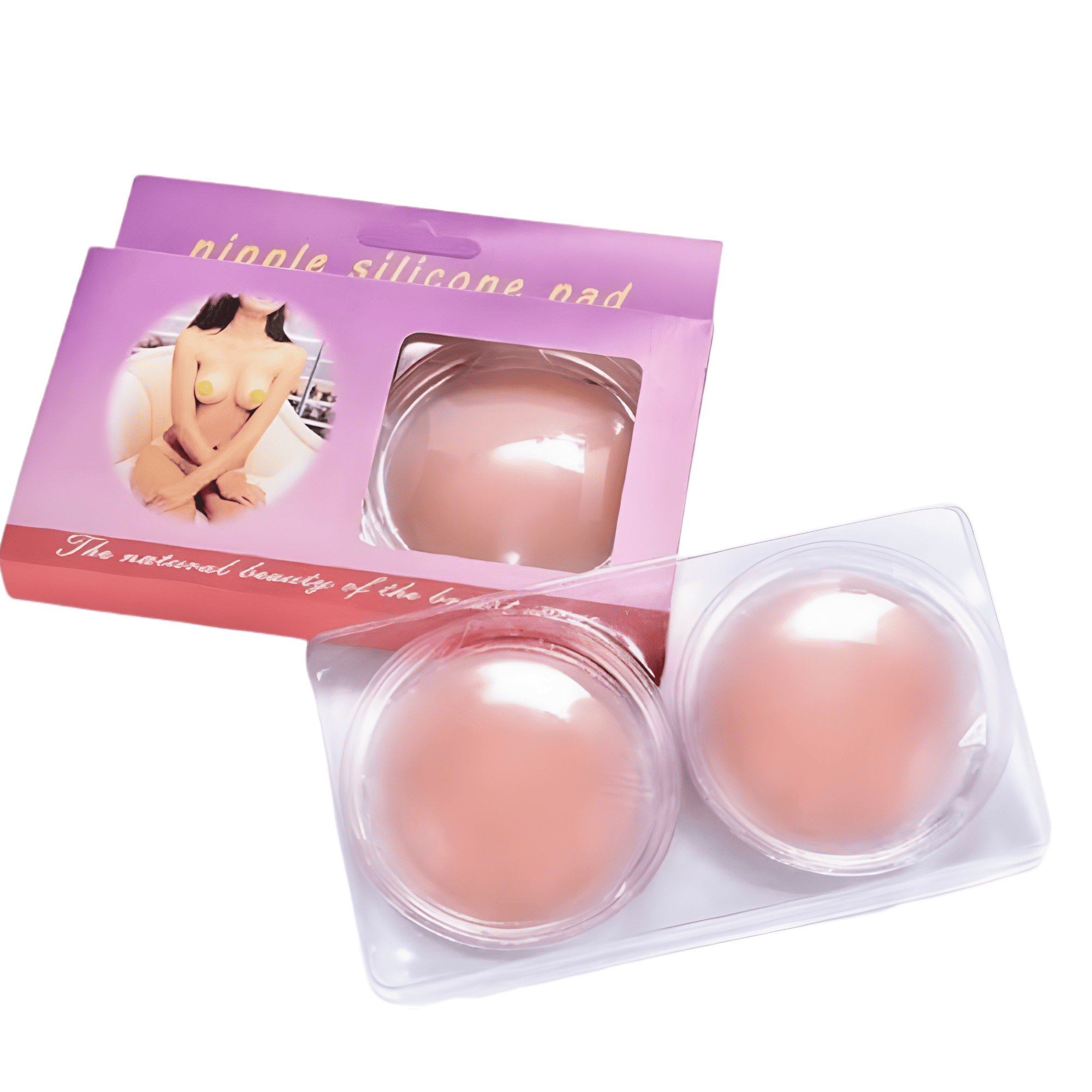 Reusable Silicone Nipple Cover for Women (1 Pair) | Invisible Soft Pasties | Skin-Friendly, Sweatproof & Breathable | Nude Color for Backless & Strapless Outfits